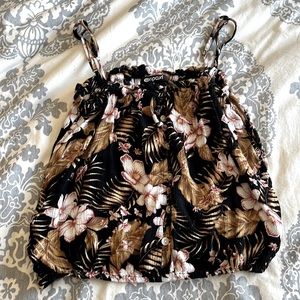 Hawaiian Print Ripcurl tank top